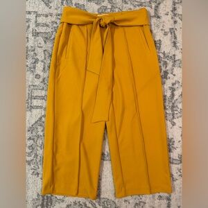 NWOT JULES & LEOPOLD Golden High-Waisted, Cropped, Wide Legged Trousers